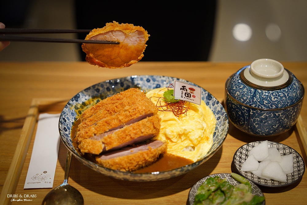彰化員林美食食堂本舖両国爆厚熟成咖哩炸豬排定食