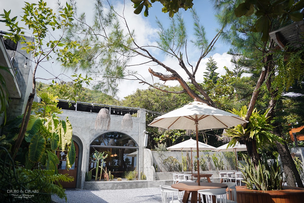 花蓮壽豐美食「山下陳涼」看得到海的泰式料理餐廳, 唯美南洋風景觀餐廳