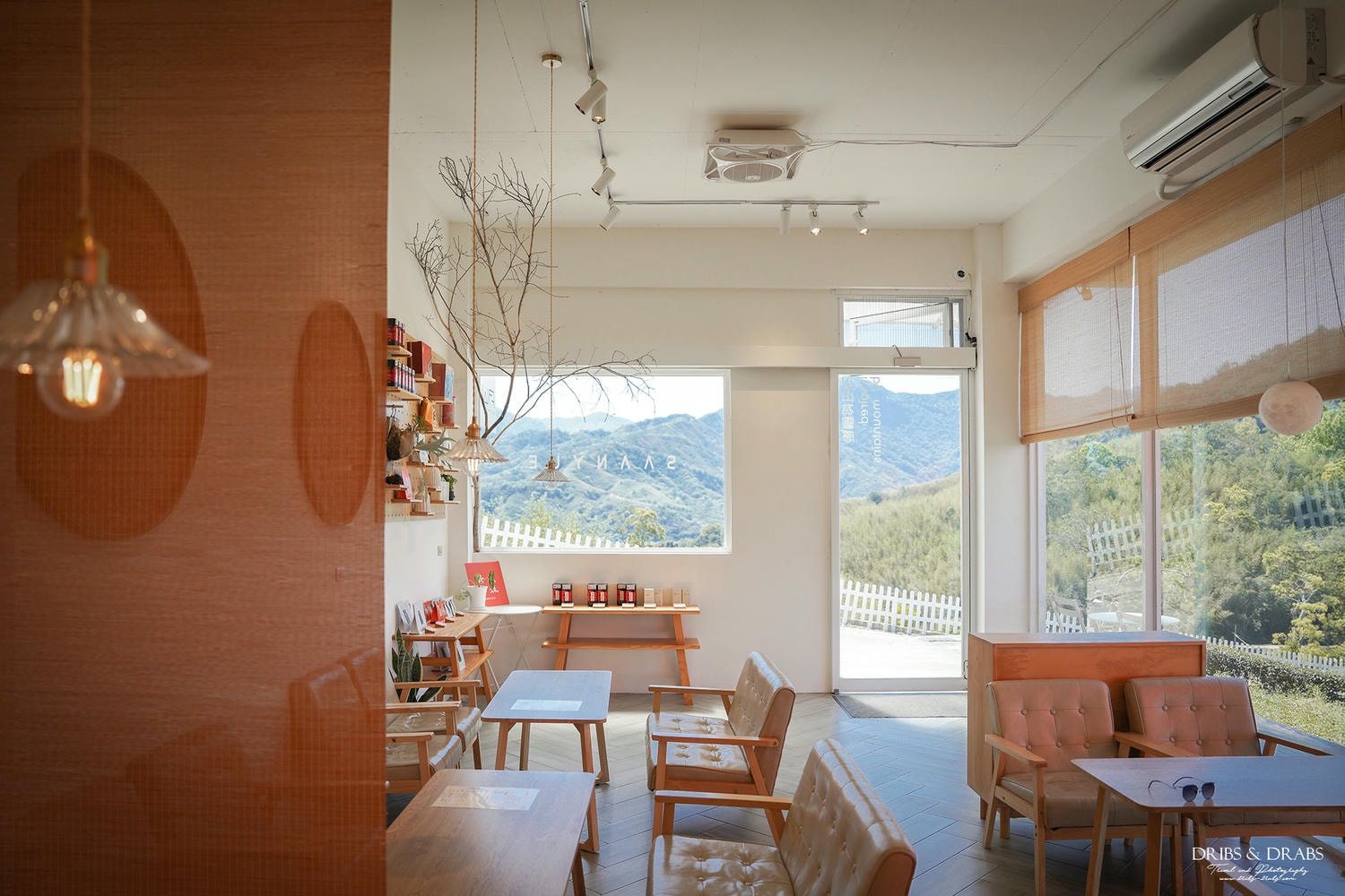 桃園復興「景美山林茶園&山月茶屋」擁有絕美山陵線的茶園景觀餐廳, 以茶為核心的品茗空間