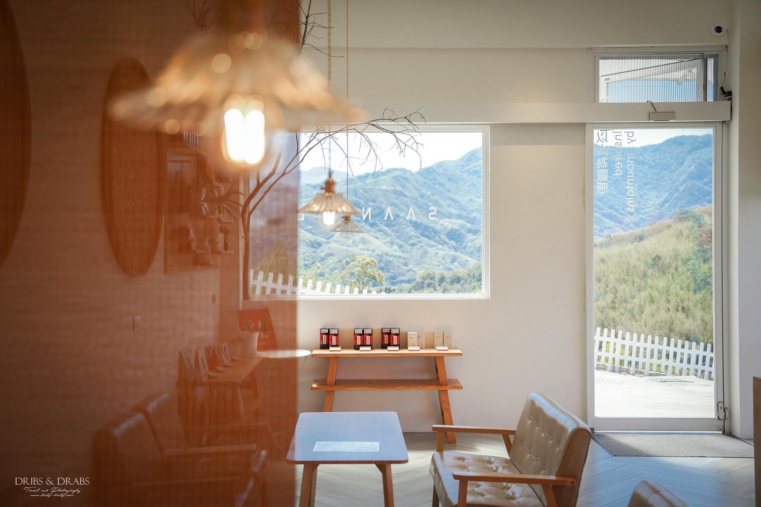 桃園復興「景美山林茶園&山月茶屋」擁有絕美山陵線的茶園景觀餐廳, 以茶為核心的品茗空間