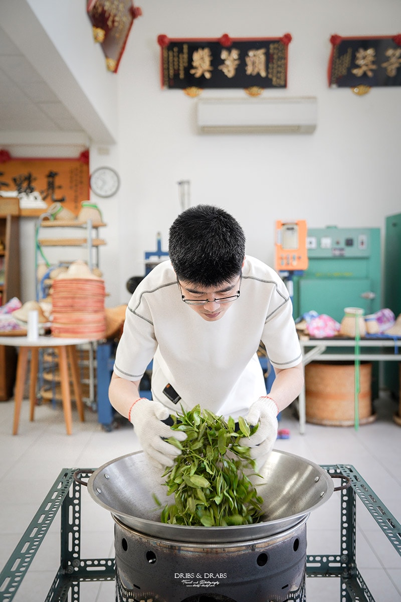 宜蘭冬山農遊旅行「星源茶園」有趣的茶文化體驗, 手揉製茶/絹印茶枕DIY/綠茶冰淇淋DIY