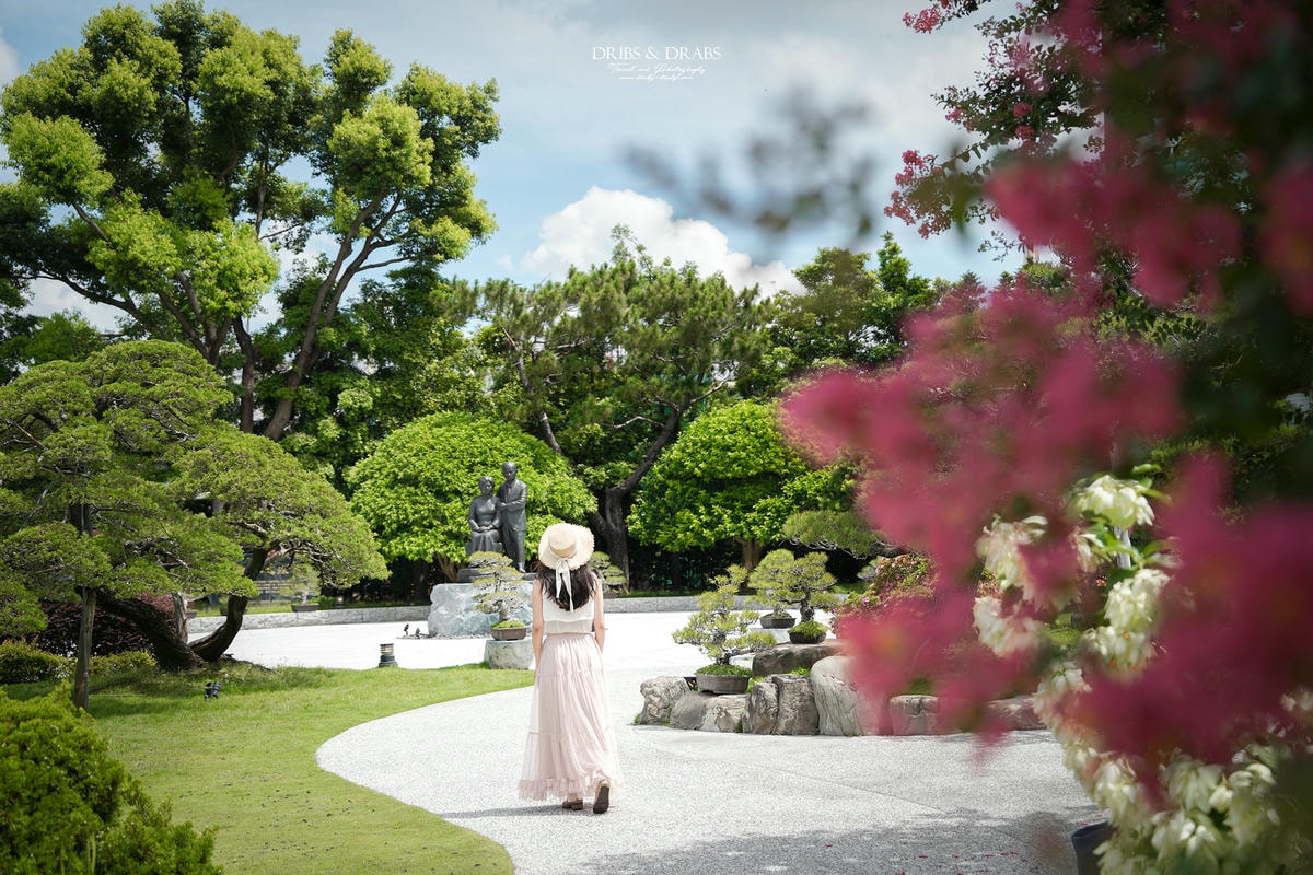 彰化成美文化園仲夏百日紅紫薇花季