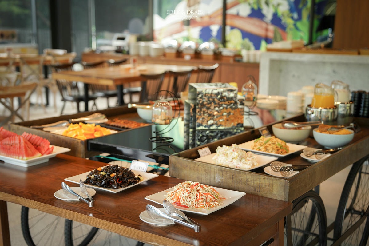 基隆倉箱蜜境文旅Hotel Begins｜基隆最有質感的飯店, 近海科館/潮境公園, 早餐有澎湃的海鮮粥和小卷米粉