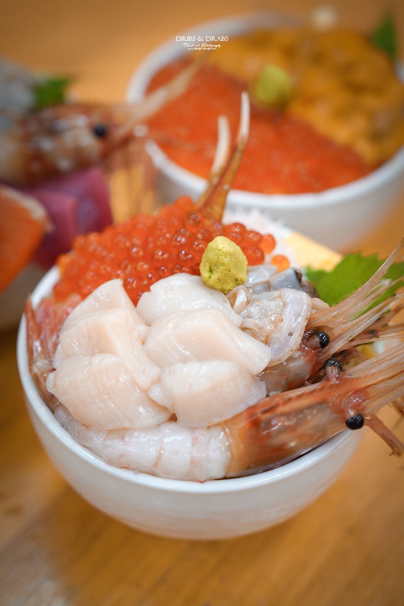 北海道小樽滝波食堂｜大排長龍小樽美食, 小樽JR車站三角市場的豪華海鮮丼飯