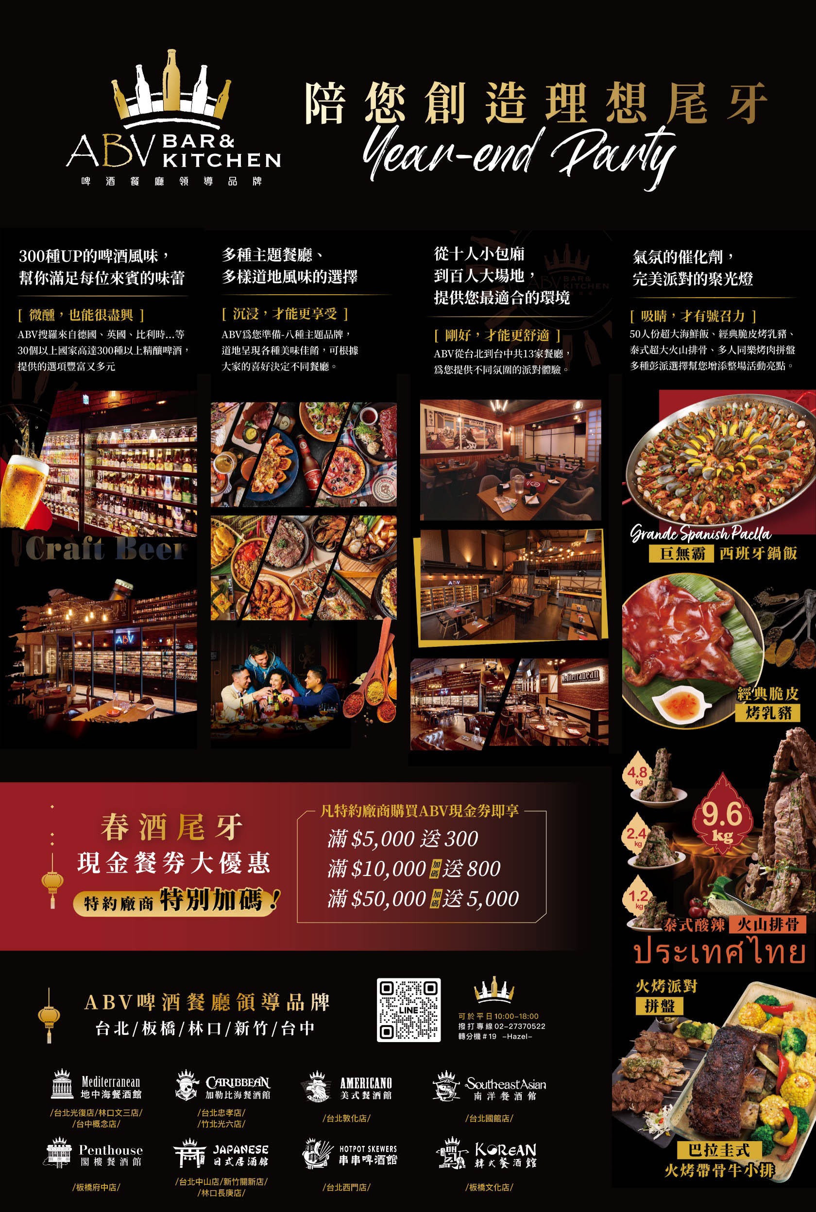 板橋府中ABV閣樓餐酒館｜高空景觀餐廳推薦，情侶約會聚餐首選義大利料理