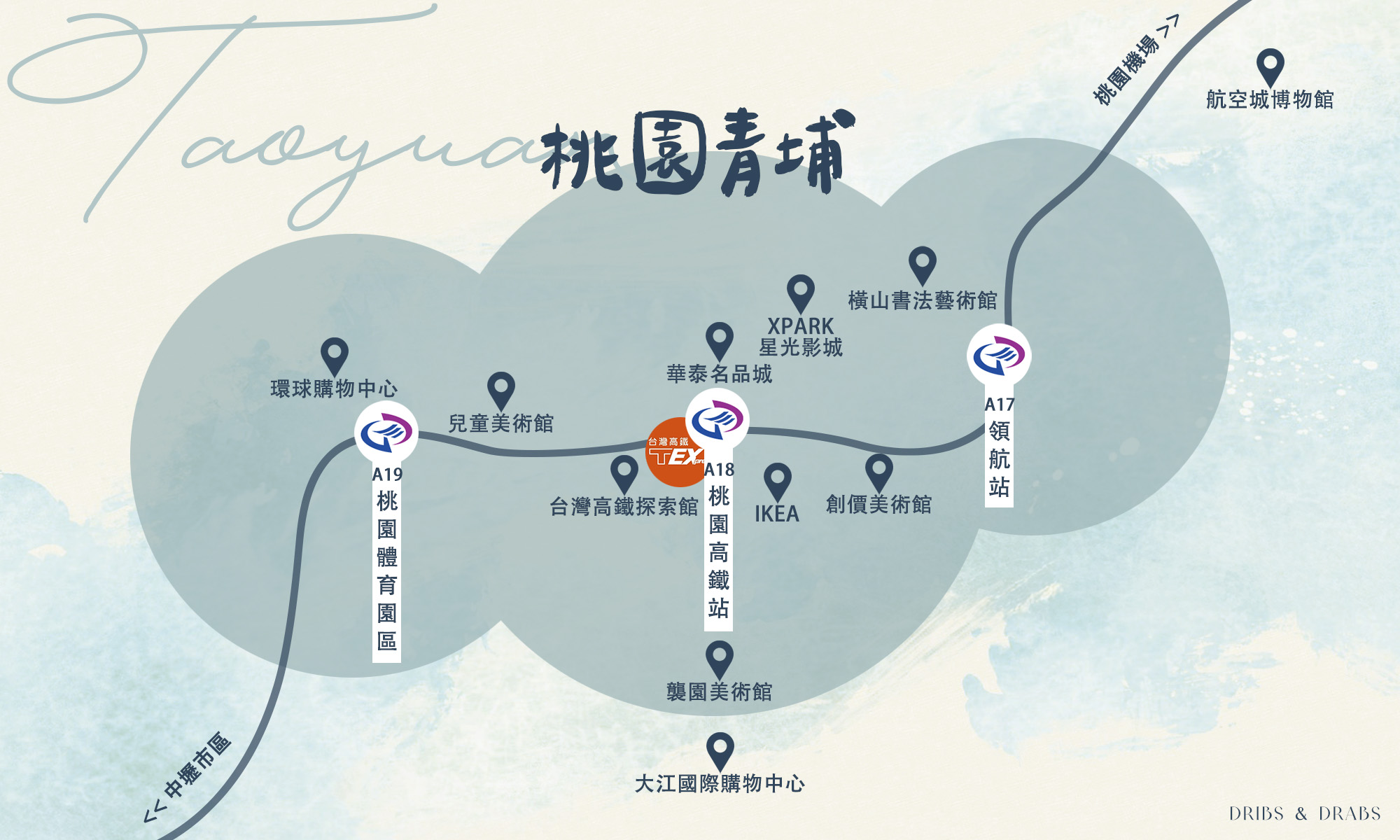 2026桃園青埔景點美食一日遊｜桃園高鐵站、機場捷運周邊旅遊懶人包