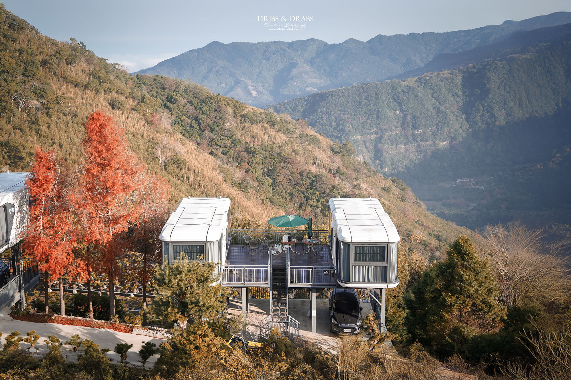 新竹尖石「數碼天空景觀餐廳」山坡上的太空艙住宿, 270度飽覽群山美景 - 第3張圖 新竹尖石「數碼天空景觀餐廳」山坡上的太空艙住宿, 270度飽覽群山美景