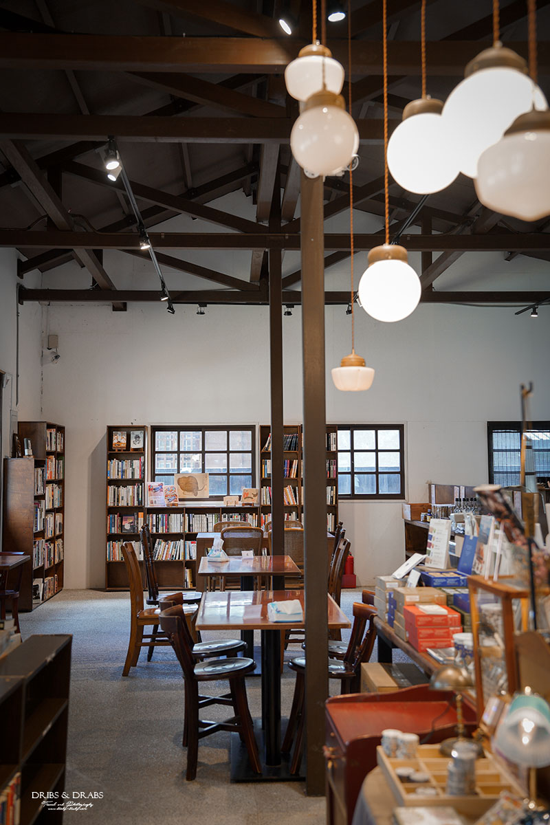 宜蘭羅東新景點｜森本屋書店＆小間書菜餐廳，羅東林業園區百年木屋新開幕