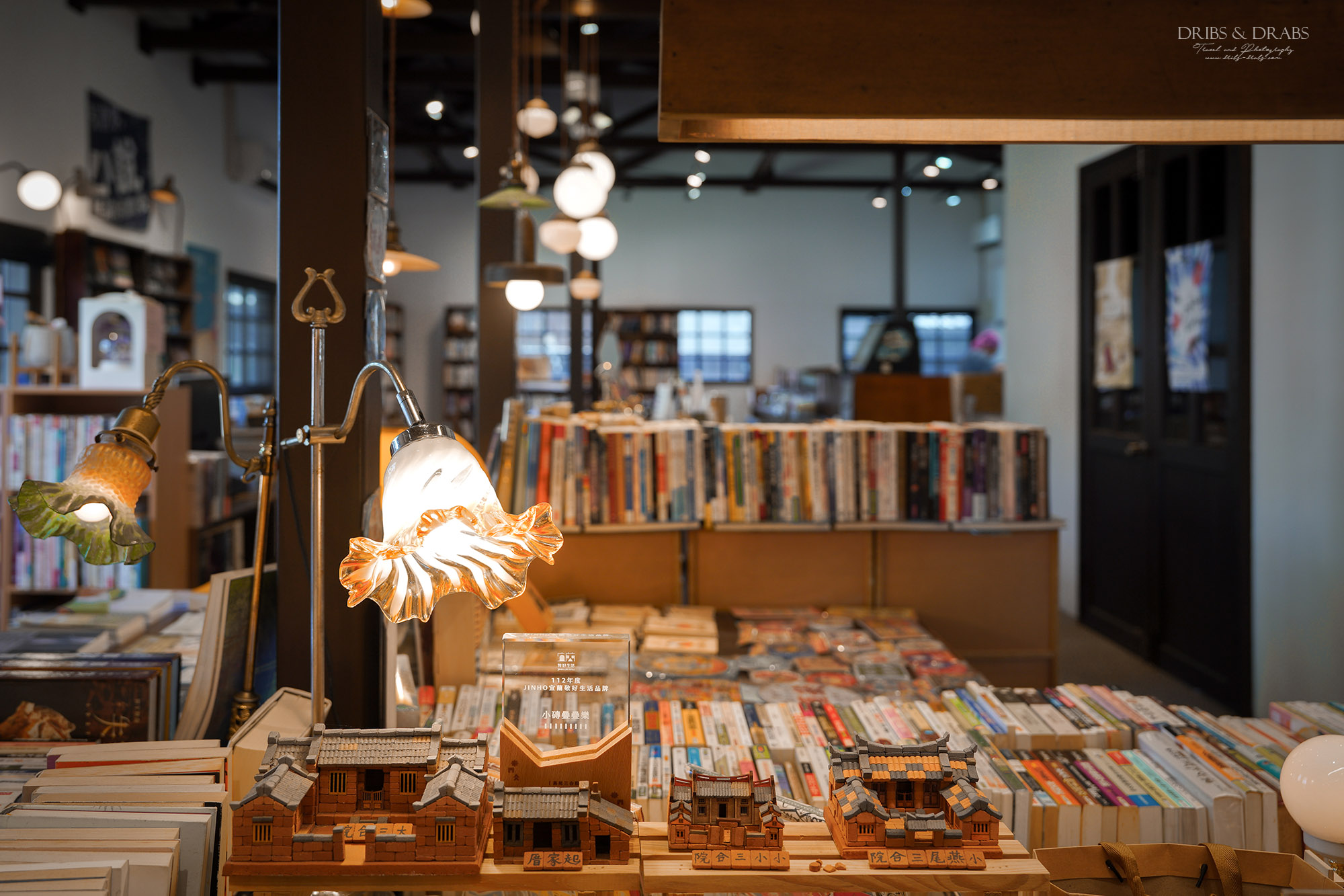 宜蘭羅東新景點｜森本屋書店＆小間書菜餐廳，羅東林業園區百年木屋新開幕