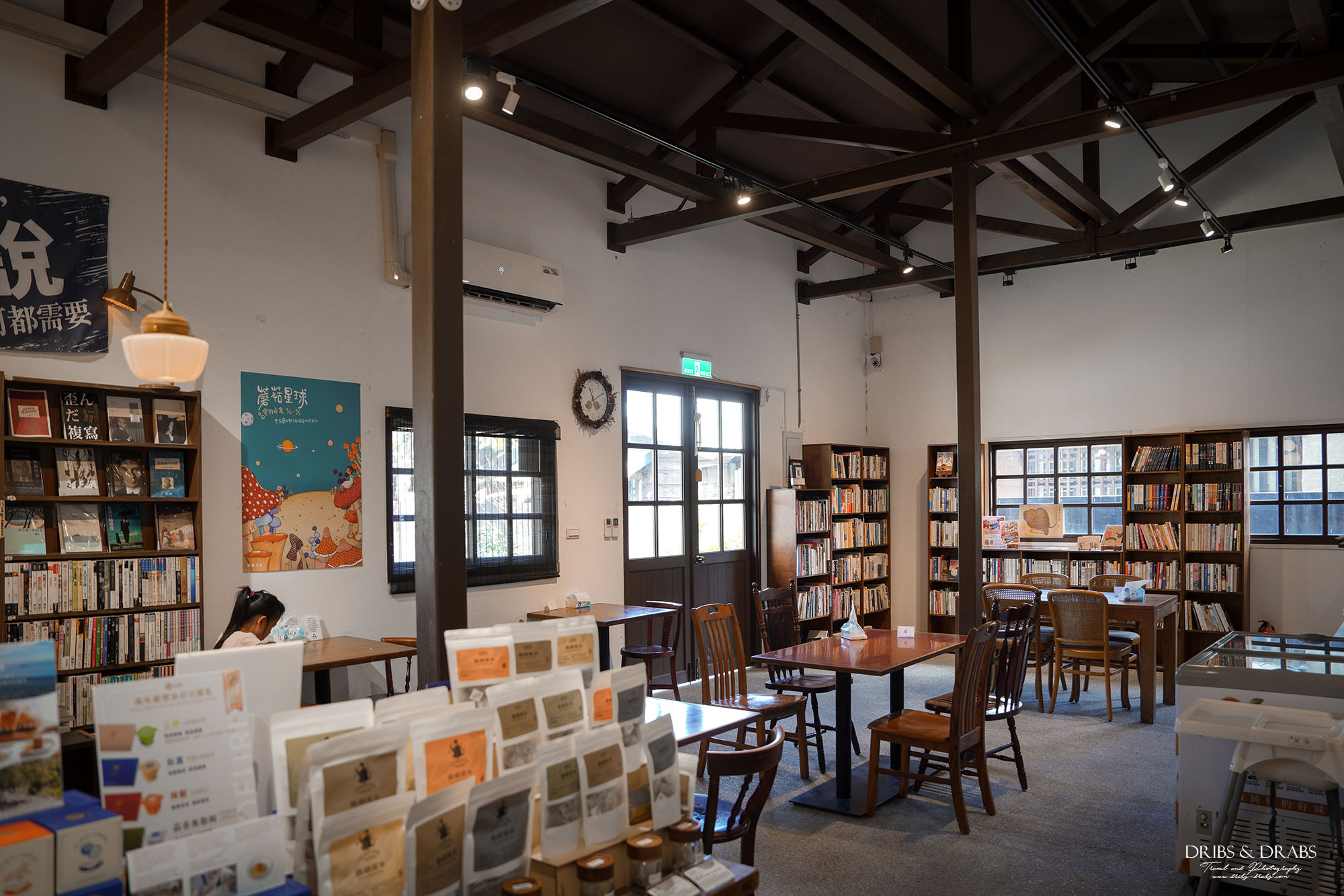 宜蘭羅東新景點｜森本屋書店＆小間書菜餐廳，羅東林業園區百年木屋新開幕