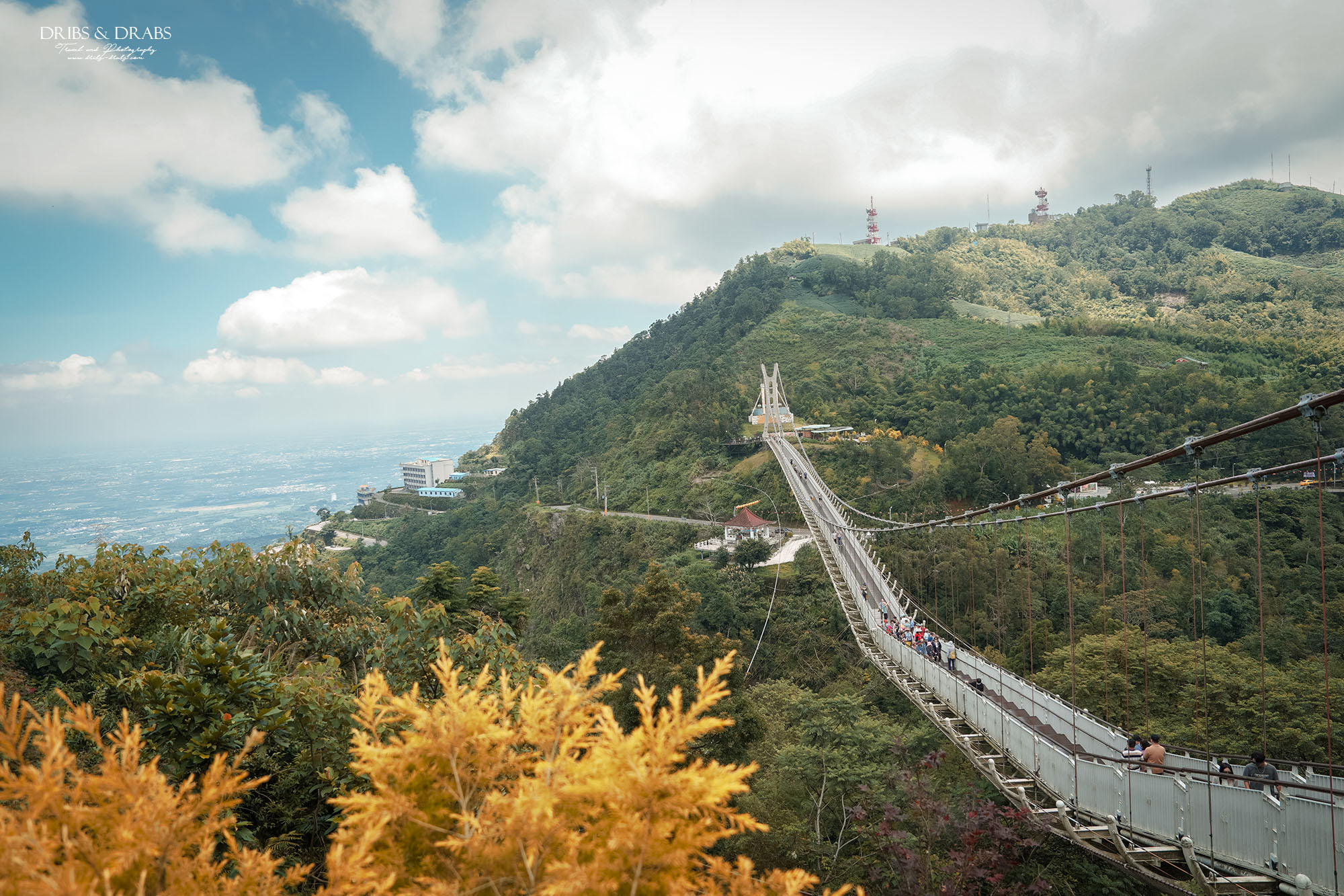 嘉義梅山一日遊推薦｜太平雲梯、太平老街、竹筒烤茶、太興飛瀑步道親子景點